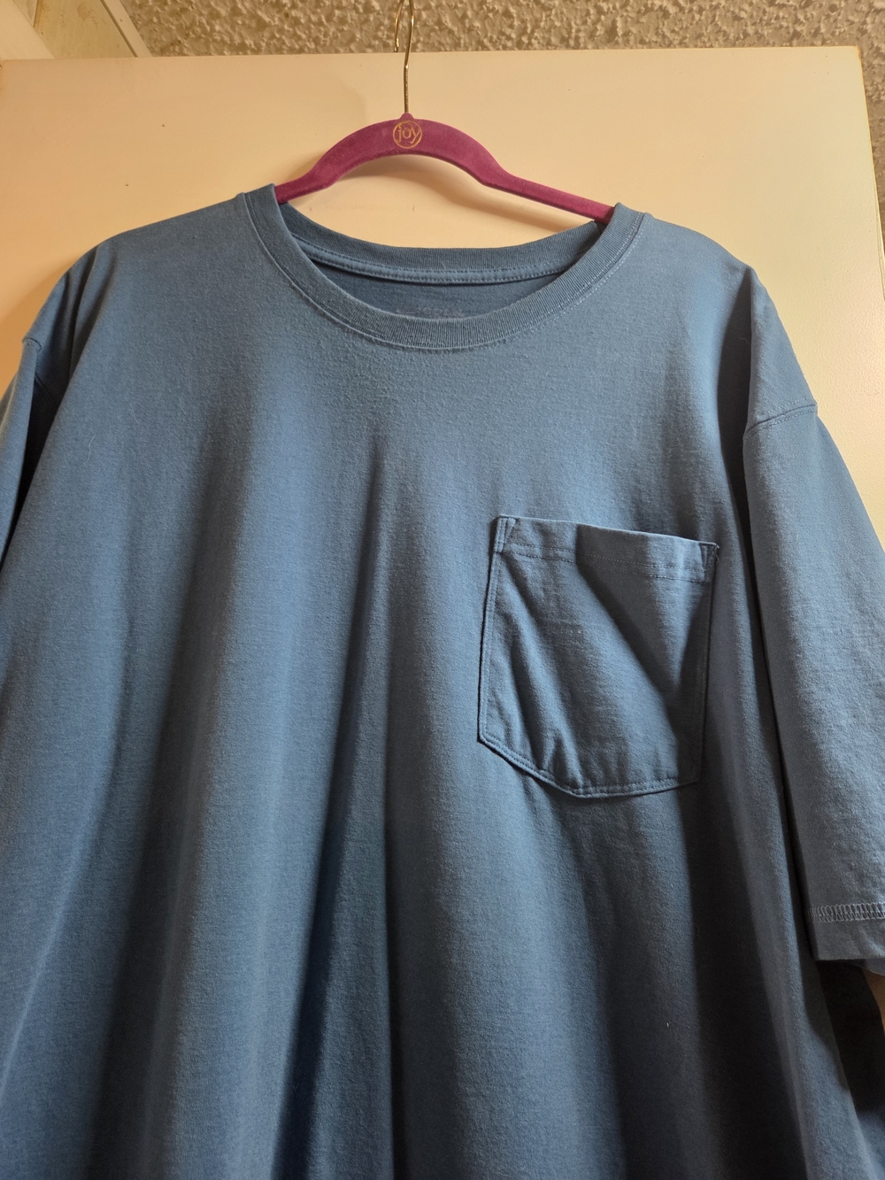 Men's Short-Sleeve Pocket Tee in Slate Blue